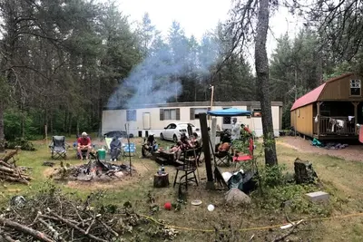 Image de Two bedroom mobile home rural Springbrook, Wi