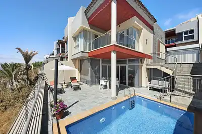 Villa View Grand avec vue sur la mer au Teide, piscine privée et Wi-Fi haut débit