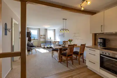 Image de Ferienwohnung Fernblick, 52qm, 1 Schlafzimmer, Max. 4 Personen