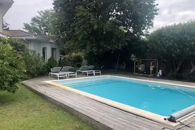Image de Très belle maison sur le bassin d'Arcachon avec piscine privée