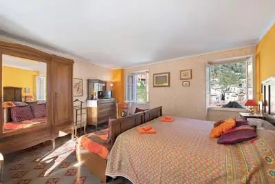 Image de Maison de vacances 'Il Mulino di Marina - Lac de Côme' avec vue sur le fleuve, Wi-Fi et balcons