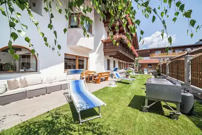 Image de Appartement de vacances 'Sonnenparadies 1' avec vue sur la montagne, Wi-Fi et jardin