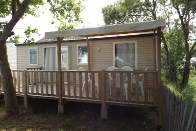 Image de *Mobilhome «Flaman Rose» *Mobilhome 6 personnes *3 Chambres *
