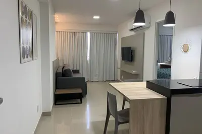 Image de Flat de Alto Padrão, em Boa Viagem, com Serviços Transamérica Fit