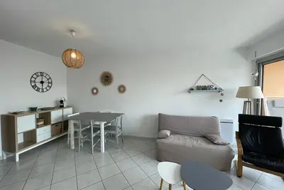 Image de Appartement T2 à 60m de la plage avec balcon et parking privé à Capbreton