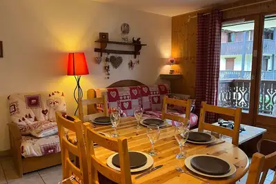 Image de Bel Appartement Central avec Terrasse en Plein Cœur de Samoëns