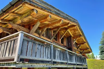 Image de Chalet du Cedre Blanc vue Mont blanc