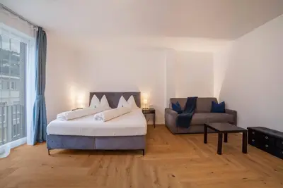 Image de Appartement \"Sabine G\" avec vue sur les montagnes, climatisation, Wi-Fi et balcon