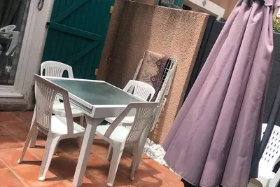 Villa T3 6 pers, Clim, Parking, Proche Mer