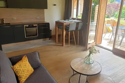 Image de Appartement neuf 2 chambres dans chalet au mt d'arbois