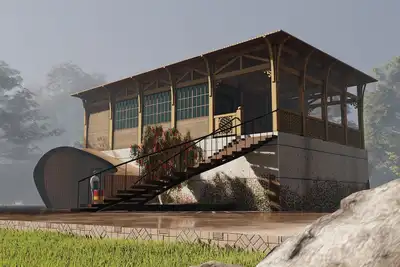 Image de Caves, rivers, Mountains