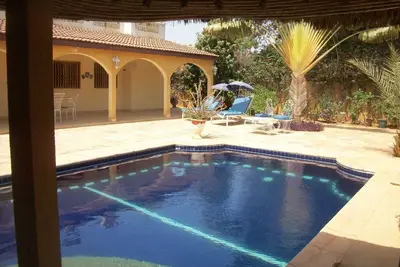 Image de Belle Villa hors Résidence avec cour privée jardin et piscine pour vos vacances