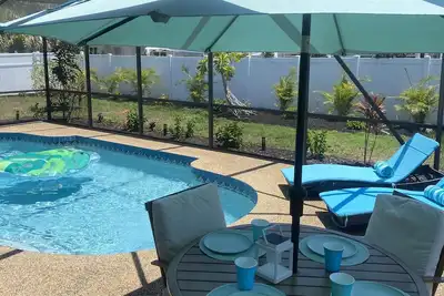 Image de Barefoot Dreams 2 Bed 2 Bath Private Pool Home - Fenced In Yard -10 min to beach