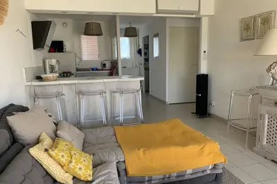 Image de Appartement avec terrasse, vue mer accès direct à la plage