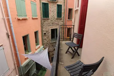 Image de Appartement T2 charme et balcon, centre de Collioure