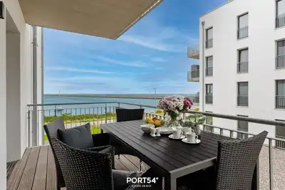 Image de Seapoint - fireplace, balcony, washing machine, shower, Tv, Wlan, parking space