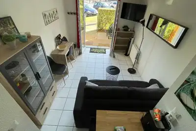Image de appartement duplex avec rez de jardin