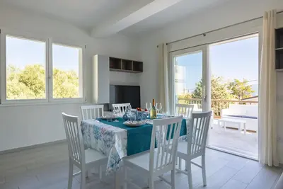 Image de Maison de vacances \"Cala Gonone 2\" près de la plage avec vue sur la mer et la montagne et terrasse