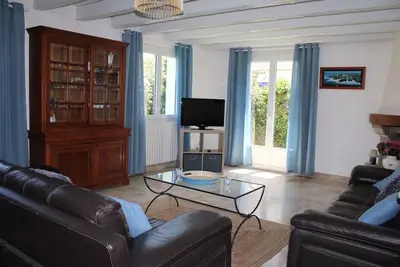 Image de Maison Traditionnelle Familiale Kermorvan Proche Entre Jardin Wifi Parking