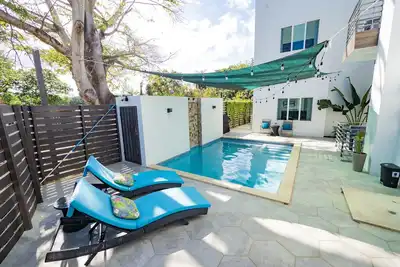Stylish Condo Just Steps from the Beach