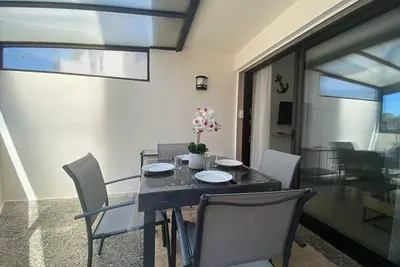 Image de Appartement T2 avec véranda, sur le port de Capbreton, proche commodités, pouvant accueillir 4 pers.