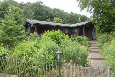 Image de Log cabin on the Diemelsee