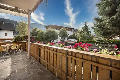 Image de Appartement « Hofer Sandra » avec vue sur la montagne, Wi-Fi, terrasse et jardin