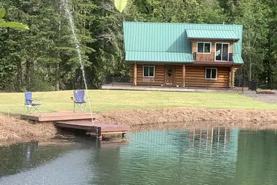 Image de 6 Bdrm Log Cabin on Big Fall Creek