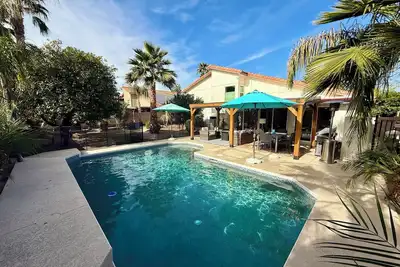 Spacious home with great outdoor space & heated pool