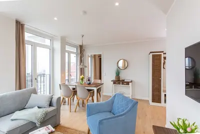 Image de Exclusive apartment, direct Trave view, 2 bedrooms (21) - Dockside Travemünde