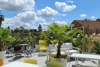 Image de Luxueux Appartement (80m2) avec Terrasse et Spa