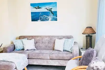 Image de Family-friendly apartment with a sea view and close to the beach