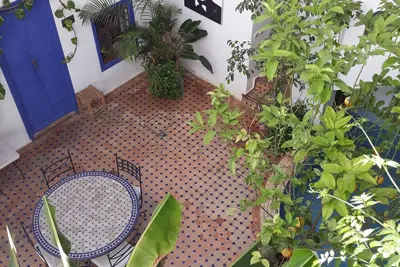 Image de Chambres d'Hôtes dans beau et tranquille Riad dans la Médina pour vos Séjours