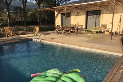 Image de Figari, South Corsica, beautiful recent house with swimming pool