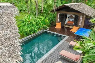 Image de Magical 3 bedroom villa with private pool and beach access