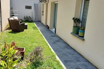 Image de Maison individuelle 50 m2 de plein pied avec petit jardin clos.