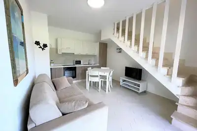 Image de Brand new two-story apartment in residence with pool, equipped with washing machine