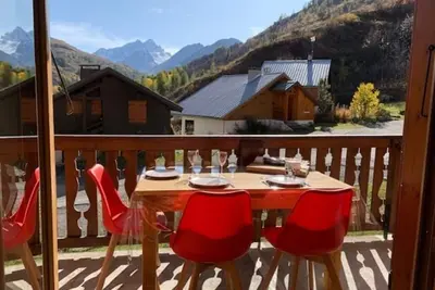 Image de Appartement refait à neuf avec vue sur le Galibier