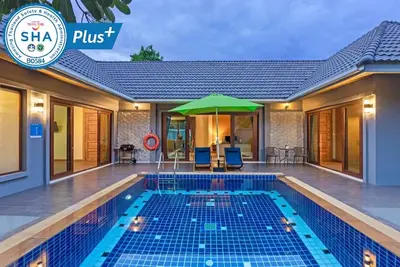 Image de (Sha+)3 bedroom pool villa inside Nai Harn project