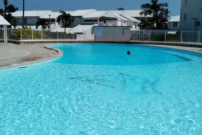 Image de studio cœur de gwada saint François résidence avec 3 piscines.