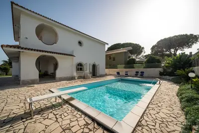 Image de Arenella96 -grande Villa con Piscina a 5 Minuti a Piedi Dalla Spiaggia Arenella