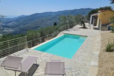 Image de Dream home with sea views and heated pool & large terrace in the olive grove