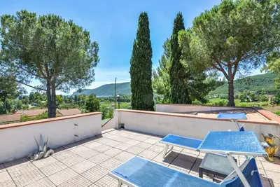 Appartement \"Villa Sterlizia-Verde\" avec vue sur la mer, Wi-Fi et terrasse