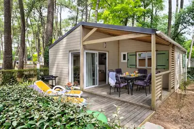 Image de Premium Cottage 3ht - Premium - 32 bis 40m2 überdachte Terrasse - Tv - Lv - Free Wifi 6 Personen