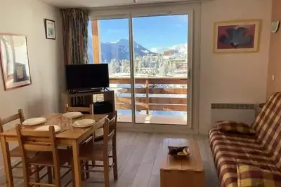 Image de Maxi studio 4 pers. N°74 B au rond point des pistes 2 avec Wifi