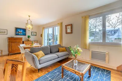 Image de Merveilleuse maison de vacances privée pour 5 personnes avec Wifi, Tv et balcon