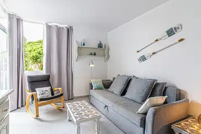 Appartement 100m plage avec parking nous acceptons animaux