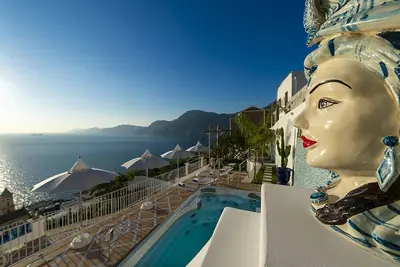 Image de Villa Celeste with Swimming Pool, Sea View, Terraces and Garden