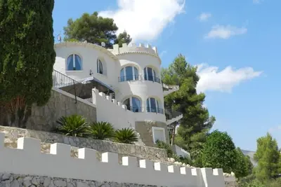 Image de Maison de vacances Calpe pour 1 - 10 personnes avec 3 chambres à coucher - Maison de vacances