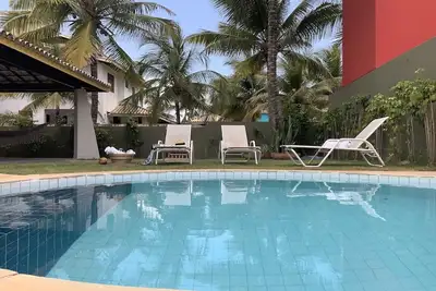 Image de House with swimming pool, 5 bedrooms (4 suites) 40 meters from the beach.